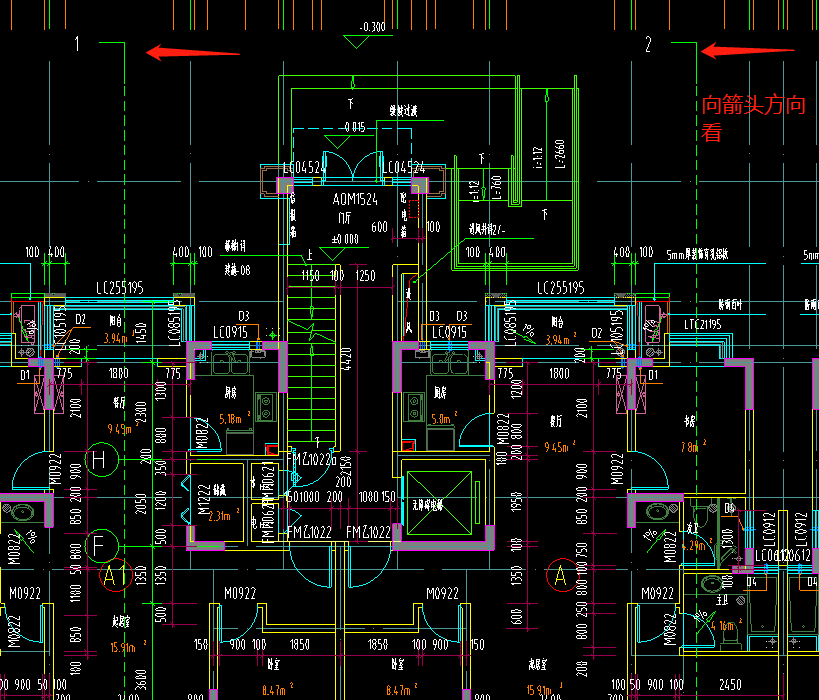 建筑剖切符号方向不要在傻傻看错